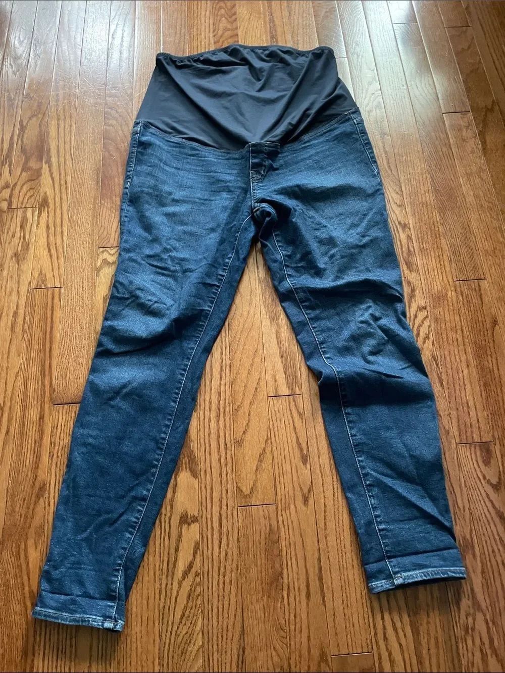 Madewell Maternity Skinny Dark Wash Jeans Women’s Sz 30